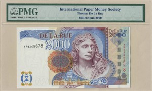 Ad Note PMG Graded - Foreign Paper Money